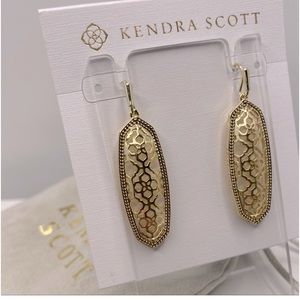Kendra Scott Brenna gold earrings